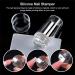 Luckxing Clear Jelly Silicone Nail Stamp Set - Transparent Marshmallow Tool for DIY Manicure Printing - Buy Online on GoSupps.com
