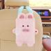 Shakven Plush Car Tissue Holder | Cartoon Animal Tissue Dispenser Holder for SUV Back Seat - Car Headrest Tissue Organizer Boxes for SUV RV Convertible Car Pink - Buy Online on GoSupps.com