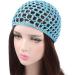 Qianmome Women Soft Rayon Snood Hat Hair Net Crocheted Cap - White (2pcs) - Buy Online on GoSupps.com