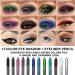 6Pcs Blue Glitter Eyeliner Pencils Set - Waterproof Colored Eye Liner Set for Women - Buy Online on GoSupps.com