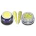 5ml Premium Color Gel Lemonade Pastel Yellow with Glitter Powder in Set Nail Gel