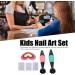 Children Nail Art Set Precision Professional Polished Children Nail Art Toy for Birthday Parties and Holiday Parties for Children(18281C purple) - Buy Online on GoSupps.com
