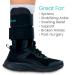 Vive Ankle Brace - Stabilizer Air Cast for Sprains & Fractures - Hot & Cold Therapy Support for Men & Women - 9 Inch Stirrup Splint - Buy Online on GoSupps.com