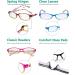 Buy Eyekepper 4 Pack Ladies Reading Glasses - Cute Polka Dots Temples - Stylish +2.50 Readers for Women - International Shipping Available - Buy Online on GoSupps.com