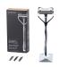 Shavent original swing head razor wet razor for men bare razor head razor metal razor for the whole body cheap standard blades plastic -free & durable - made in Germany