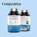 NOVOMA Magnesium Bisglycinate + Taurine & Vitamin B6 High Content 300mg /day 120 capsules Fights Fatigue and Stress Better Absorbed than Magnesium Marin Made in France - Buy Online on GoSupps.com