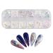 Nail Art Glitter Flake Nail Art Foil Flake Shining Holographic 12 Grids Nail Glitter Flake for Summer Nail Art Decoration Nail Glitter Flakes111