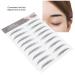 Long Lasting Waterproof Eyebrow Tattoo Sticker for Women - BLACK-05 - Buy Online on GoSupps.com
