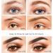 Mysense Liquid Eyebrow Pen - Waterproof & Smudge-proof Eyebrow Pencil with 4 Micro-Fork Tips for Natural Light Brown Brows - International Shipping Available - Buy Online on GoSupps.com