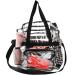 Jucoan 2 Pack Clear Stadium Tote Bag with Zipper Closure - Large Capacity, Mesh Pockets - Ideal for Work, Concerts, Sports, Gym - Stadium Approved - Buy Online on GoSupps.com