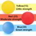3pcs Stress Relief Gel Squeeze Balls Kit for Hand, Finger, and Wrist Muscles - Arthritis Grip Exerciser for Strengthening Therapy - Buy Online on GoSupps.com