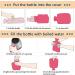 Naanle Cute Unicorn Hot Water Bottle - 1L Warm Therapy for Pain Relief | Ideal Bed & Hand Warmer for Hot & Cold Use - Buy Online on GoSupps.com