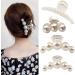 KWQINX hair clips pearl hair clips strong fixed hair clips large hair clips for styling clip suitable for mothers women girls daughters and girlfriends (4-piece set) - Buy Online on GoSupps.com