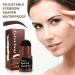 Ahu Eyebrow Stamp Stencil Kit - Long Lasting & Waterproof - Perfect Brow Shaping with 10 Reusable Stencils & 2 Spiral Brushes - Dark Brown for Women & Girls - Buy Online on GoSupps.com