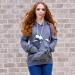Kei Tomlison Unisex Big Pouch Hoodie | Pet Holder Carrier Sweatshirt Dark Gray 3X-Large - Buy Online on GoSupps.com