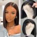 YIBUSI Bob Wig Human Hair 13x4 Frontal Lace Wig 12 Inch Straight Bob Lace Front Wigs Human Hair 180% Density Short Bob Wigs for Black Women Human Hair HD Lace Glueless Bob Wigs Human Hair Pre Plucked 12 Inch Bob Wig Huma...