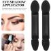 Lurrose Black Eyeshadow Sponge Brushes - 100pcs Double Sided Applicators for Home & Travel - Buy Online on GoSupps.com