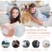 Reusable Lint Roller Hair Remover Ball - Travel Tool for Pet Hair Fur & Dust - Ideal for Clothes Furniture & Carpets - Blue - Buy Online on GoSupps.com