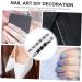 POPETPOP 1 Box Nail Jewelry Drill Nail Art Jewels Nail Glitter Beads Crystal Rhinestones for Nails Ab Diamonds for Nails Rhinestones Nail Jewelry Decorations Modeling 3d Accessories Plastic 13X5X1cm Black - Buy Online on GoSupps.com