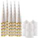 48 Gold Glitter Disposable Champagne Flutes - Ideal for Wedding Toasting and Parties - Buy Online on GoSupps.com