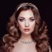 Molain 2 Pieces Double-layer Rhinestone Hair Hoop Headband Shiny Crystal Headbands Metal Hairband for Princess Wedding Bridal Headpieces(Gold+Silver) Style A - Buy Online on GoSupps.com