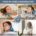 Neck and Shoulder Relaxer - Cervical Traction Device for TMJ and Pain Relief, Alignment Pillow for Sleeping, Chiropractic Pillow with Massage Point - Buy Online on GoSupps.com