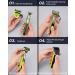 14 in 1 Adjustable Attachments Compatible with O Blade 360 QP2734 QP2724 OBlade QP2724 QP2520 QP2630 14 Cutting Lengths (0.4 to10mm) Guards Body Face Hair Trimmer Precision Replacement Comb - Buy Online on GoSupps.com