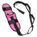 Jeanoko leg expansion belt Muscle relaxation improve the flexibility rehabilitation of elastic foot expansion belt (rose red) The daily requirements