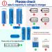 Buy Henreepow 3.2V AA 600mAh LiFePO4 Rechargeable Batteries - Low Self-Discharge for Solar Lights | 2-Pack AA 3.2V Battery - Buy Online on GoSupps.com