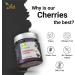 Ved Gourmet Original Black Maraschino Cherries - Italian Cherry for Old-Fashioned Cocktails - Vegan Cocktail Bourbon Cherries in Natural Syrup for Cocktail Garnish - 300g Jar - Buy Online on GoSupps.com
