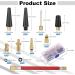Hejo 33-Piece Bicycle Valve Adapter Set | French Valve & Air Pump Adapters | Metal with Sorting Box for Pumps & Compressors - International Shipping Available - Buy Online on GoSupps.com