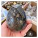 Crystal 1pcs 900-1.1kg Natural Curvature of The Furnishing Articles Turtle Grain s Ball Septarian Nodule Crystal Quartz