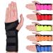 Solace Bracing Cool-Flow Wrist Support (6 Colours) - British Made & NHS Supplied Wrist Brace w/Metal Splint - #1 for Carpal Tunnel Arthritis Tendonitis RSI Fractures & More - Black - L - Left Large - Left Hand Black