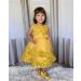 Miipat Baby Girl Sequin Tulle Princess Dress | 12-18 Months Yellow - Buy Online on GoSupps.com