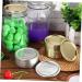 POPETPOP 60 Pcs Mason Jar Lids Wide Mouth Mason Jar Lid Cover Mason Jar Sealing Lid Sprouting Lids for Mason Jars Electric Wok Strainer Lid Reusable Canning Dinner Plate Leakproof Tinplate Silverx2pcs 8.6X8.6X0.2CMx2pcs - Buy Online on GoSupps.com