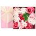 Flower Soap Exquisite Elegant Rose Flower Soap Safe for Valentine's Day for Women (Pink) - Buy Online on GoSupps.com