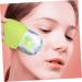 FOMIYES Silicone Face Ice Tray & Roller - Cold Therapy Gua Sha Massage Tool for Radiant Skin | 11.5x7cm - Buy Online on GoSupps.com