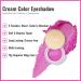 Oulac Glitter Eyeshadow Metallic Finish - Waterproof High Impact Pink Eyeshadow | Long-Lasting Christmas Makeup | Vegan Formula 12g (09) Pink Lady - Buy Online on GoSupps.com