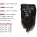 Clip in Hair Extensions 12-26 Inch Kinky Brazilian Human Hair Curly Clip In Hair Extensions Deep Wave Double Weft Full Head Human Hair 120g Curly Hair Extensions for Women 8pieces Clip in Extensions 22 inches - Buy Online on GoSupps.com