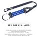 INNSTAR Pull Up Assist Band System - Adjustable Anti Snap Chin Up Assistance - Elastic Resistance Band - Blue - Buy Online on GoSupps.com