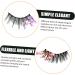 POPETPOP 3 Pairs Fluorescent False Eyelashes Lashes Glitter Lash Extensions Fake Eyelashes with Glitter Dramatic Fluffy False Eyelashes False Lash Make up High-grade Fiber 3d Decorate - Buy Online on GoSupps.com
