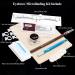 Fenshine Eyebrow Practice Kit - Brow Kit with Blades, Pigment, Practice Skin, Ruler, Repair Gel, Ring Cup, Gloves & Pencil - 9.17oz - Buy Online on GoSupps.com