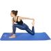 ProsourceFit Extra Thick Blue Yoga Pilates Mat 1/2 - Premium Exercise Mat - Buy Online on GoSupps.com
