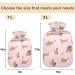 Naanle Tropical Leopard Hot Water Bottle - 1L Transparent Heat Bottle for Bed | Hand & Feet Warmer Pain Relief & Cold Therapy - Buy Online on GoSupps.com
