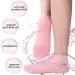 3 Pairs Silicone Gel Moisturizing Socks for Dry, Cracked Heels - XL Size (White, Nude, Pink) - Buy Online on GoSupps.com