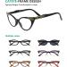 Eyekepper 6-Pack Women's Cat Eye Reading Glasses & Sun Glasses - 0.75 Stylish & Comfortable for All-Day Use - Buy Online on GoSupps.com