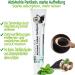 Activated Charcoal Toothpaste - Natural Black Toothpaste for Whiter Teeth - Coconut Activated Carbon - 2 Pack (120g) - International Shipping Available - Buy Online on GoSupps.com