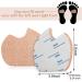 SATINIOR 24 Pieces Sesamoiditis & Ball of Feet Pain Relief Foot Pads - Self-Adhesive Forefoot Cushion for Dancers - Men & Women - Beige - Buy Online on GoSupps.com