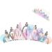 VALICLUD Rhinestones Mermaid Hair Combs: Pearl Hair Side Combs Clip Crystal Vintage Headpieces Hair Pins Clips Wedding Bride Headdress for Beach Themed Party Headwear - Buy Online on GoSupps.com