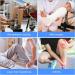 TrelaCo Long Knee Replacement Recovery Aid - Padded Handgrips Feet Loop Leg Lifter Strap for Post-Surgery Rehab & Mobility Improvement - Buy Online on GoSupps.com